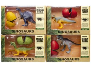 Dinosaurieleksak med Ägg