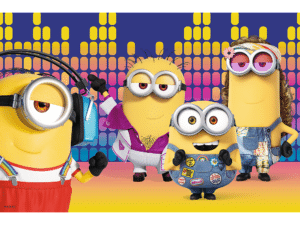 Minions-pussel – Grus uppgång